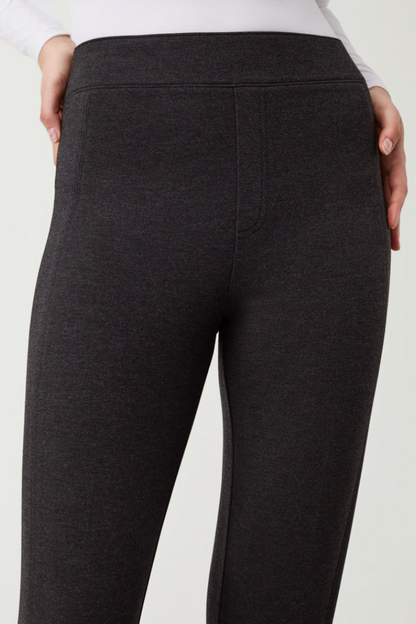 The Perfect Pant Slim Straight- Charcoal Heather