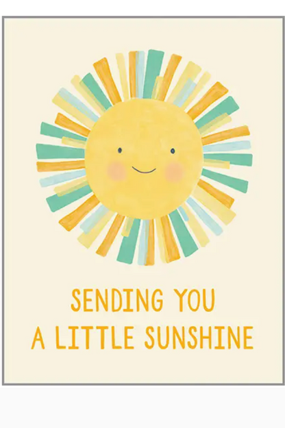 Sending Sunshine Greeting Card