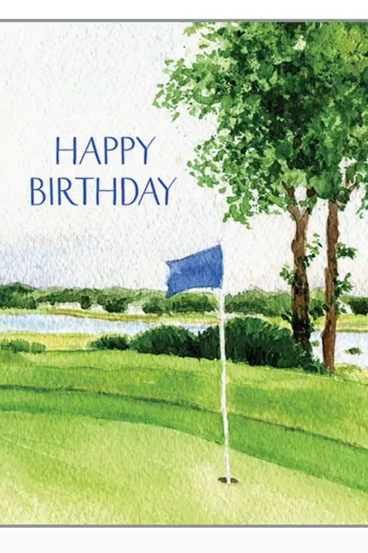 Birthday Golf Greeting Card