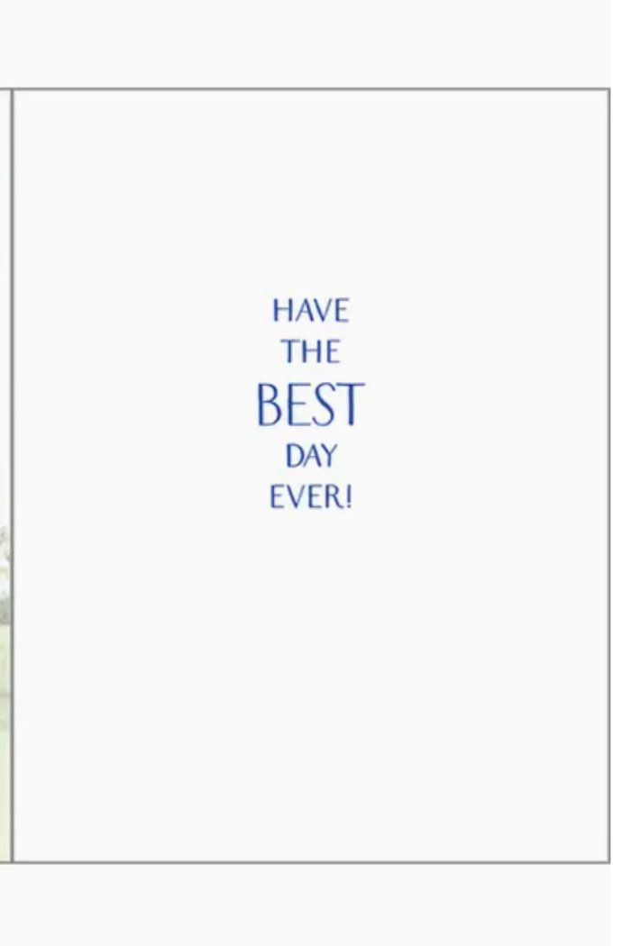 Birthday Golf Greeting Card