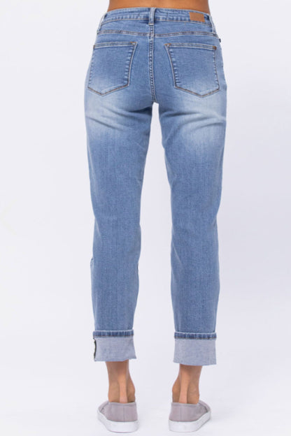 Vintage Wash Boyfriend Curvy