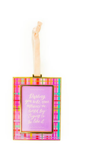 Tartan Plaid Ornament