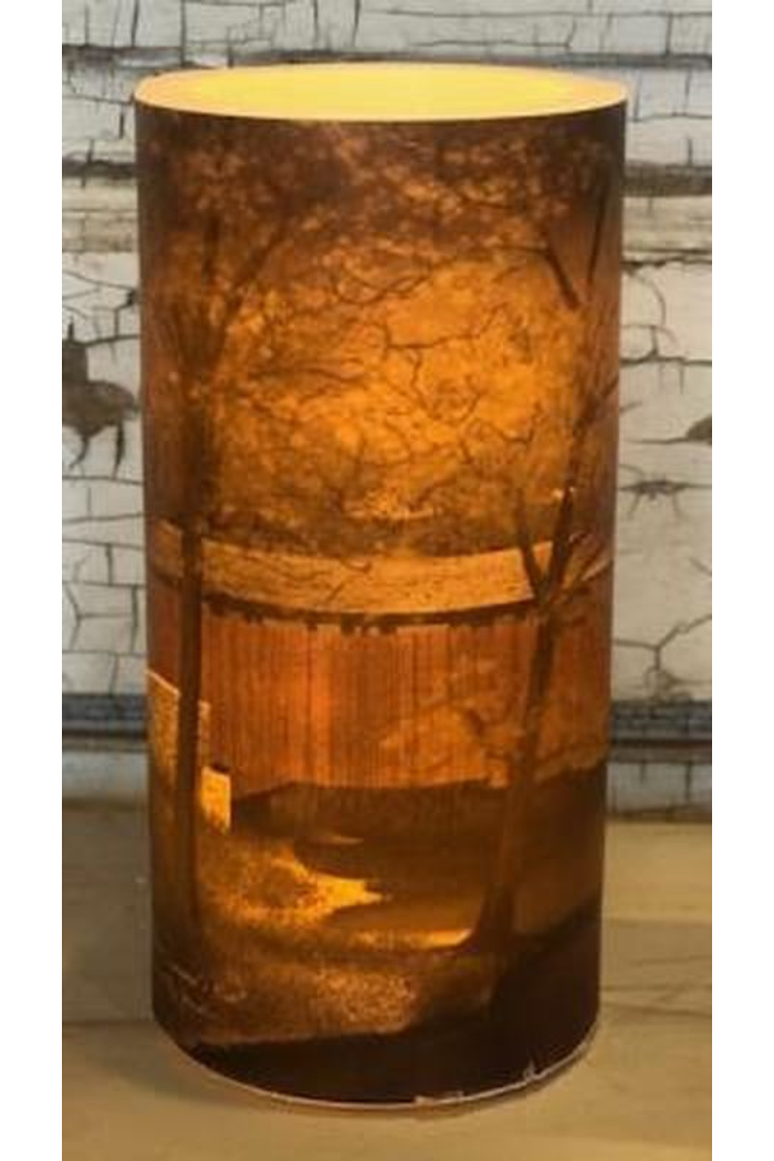 Warm Summers Eve Pillar Led w/ Timer