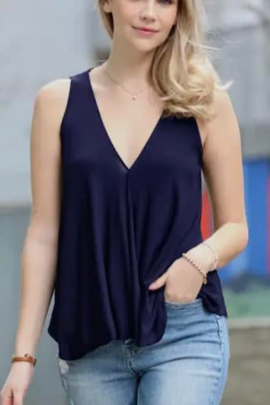 Surplice Draping Top