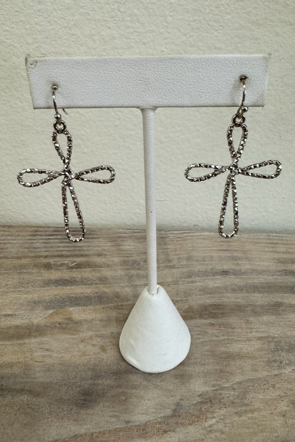 Twisted Cross Earrings