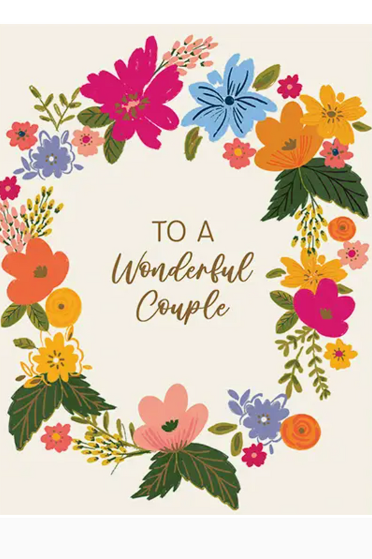 Wonderful Couple Greeting Card