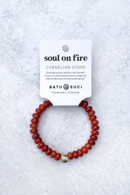 Soul on Fire Rondelle Bracelet