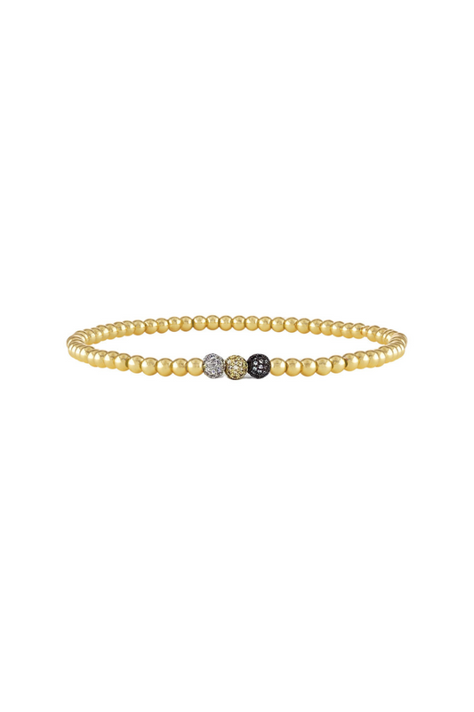 Triple Pave Ankle Bracelet