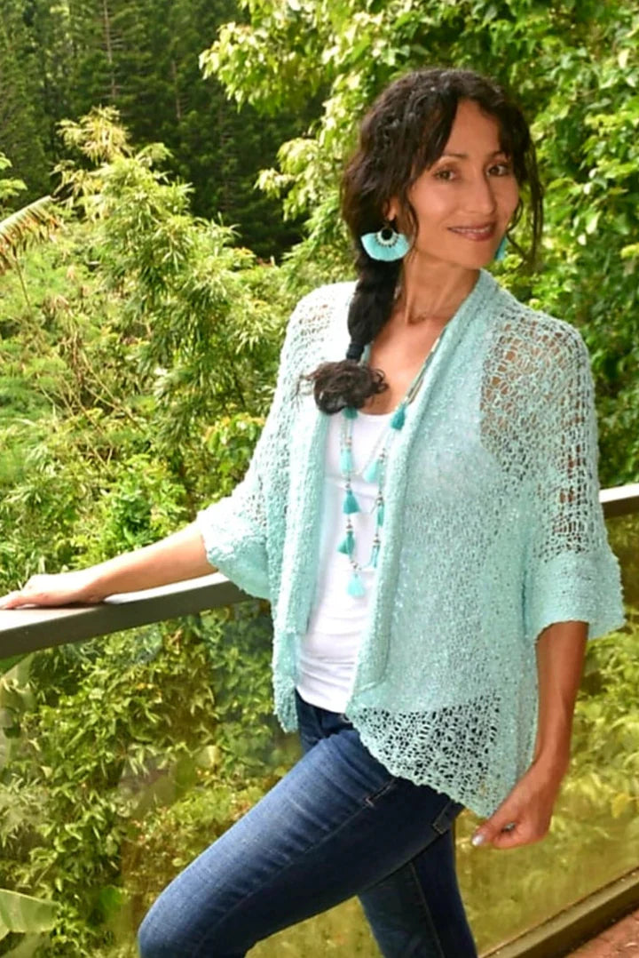 Popcorn Kimono Sweater