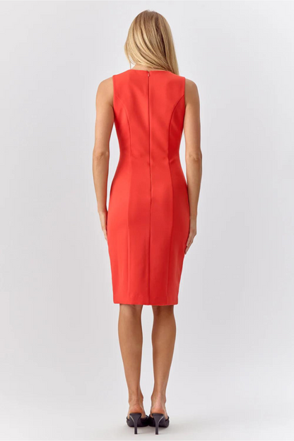 "Kayla" U-Cut Dress
