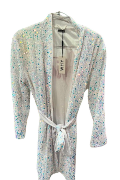 Sequin "Bride" Robe