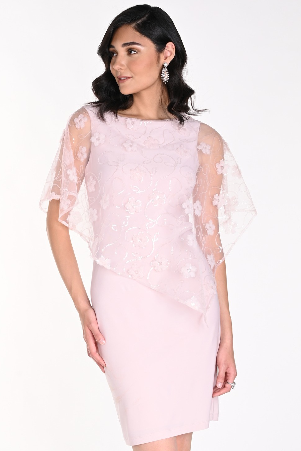 Blush Popover Dress