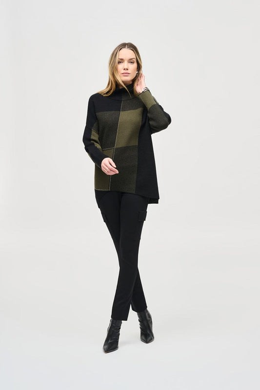Silky Knit Slim Fit Cargo Pants