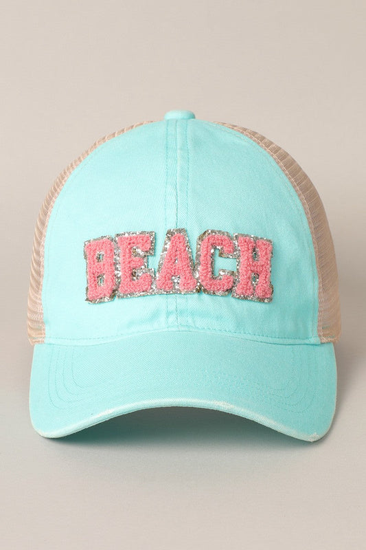 Beach Patch Trucker Hat