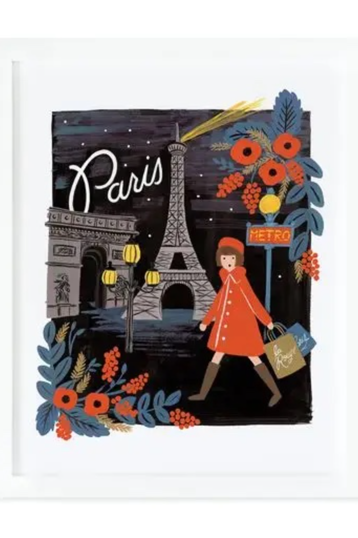 Travel Paris Art Print