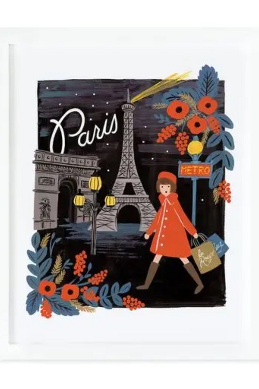 Travel Paris Art Print