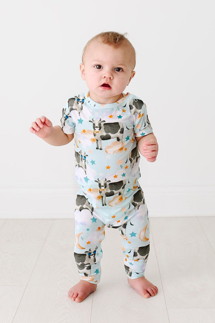 Tex Basic Short Sleeve Romper