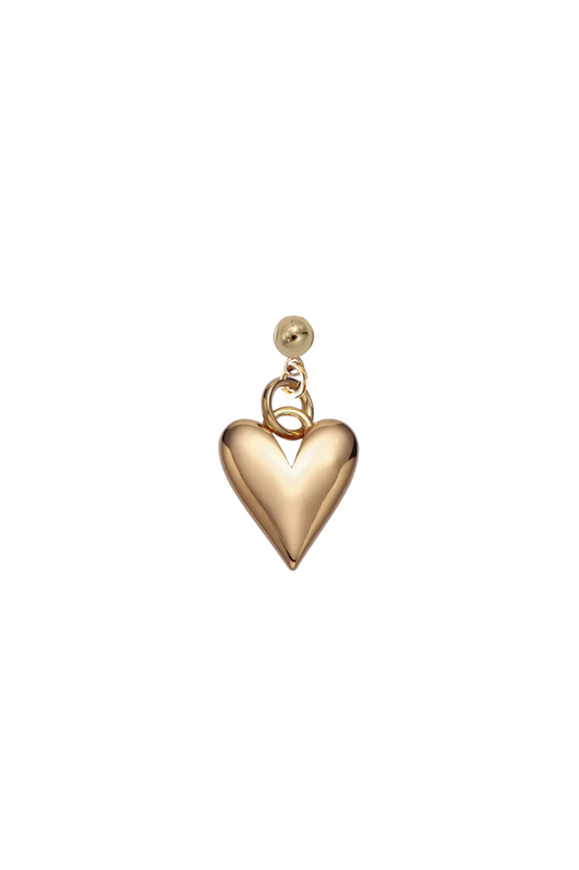 Vintage Heart Drop Charm