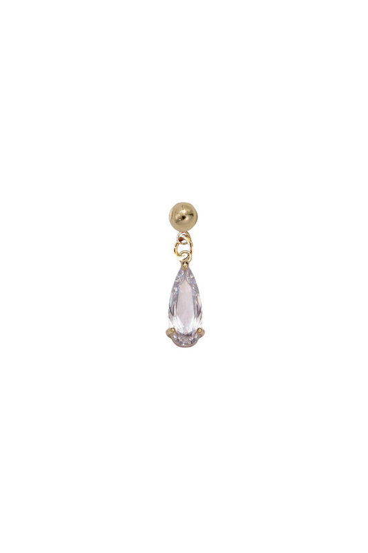 Vintage Teardrop Drop Charm