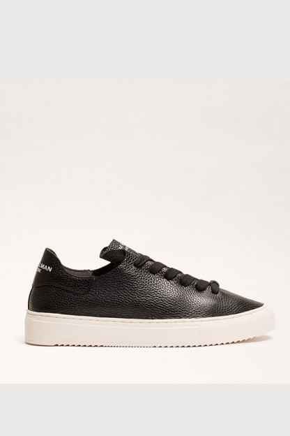 Poppy Lace Up Sneaker- Black