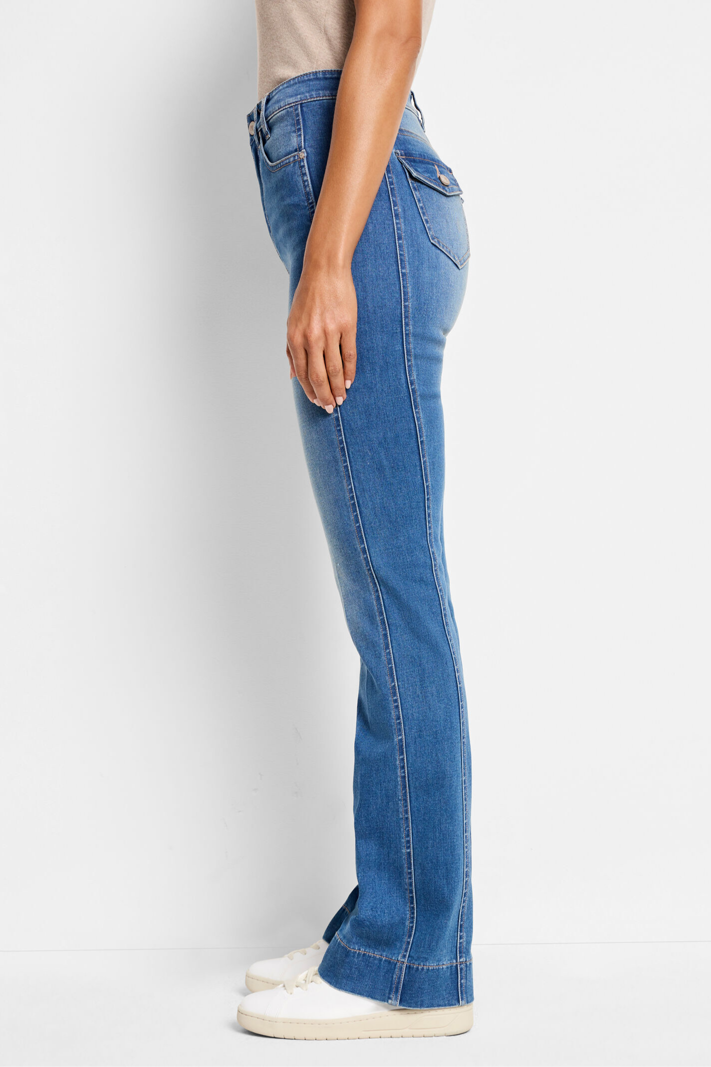 NZ Denim 31" Breakaway Bootcut Side Panel Jeans