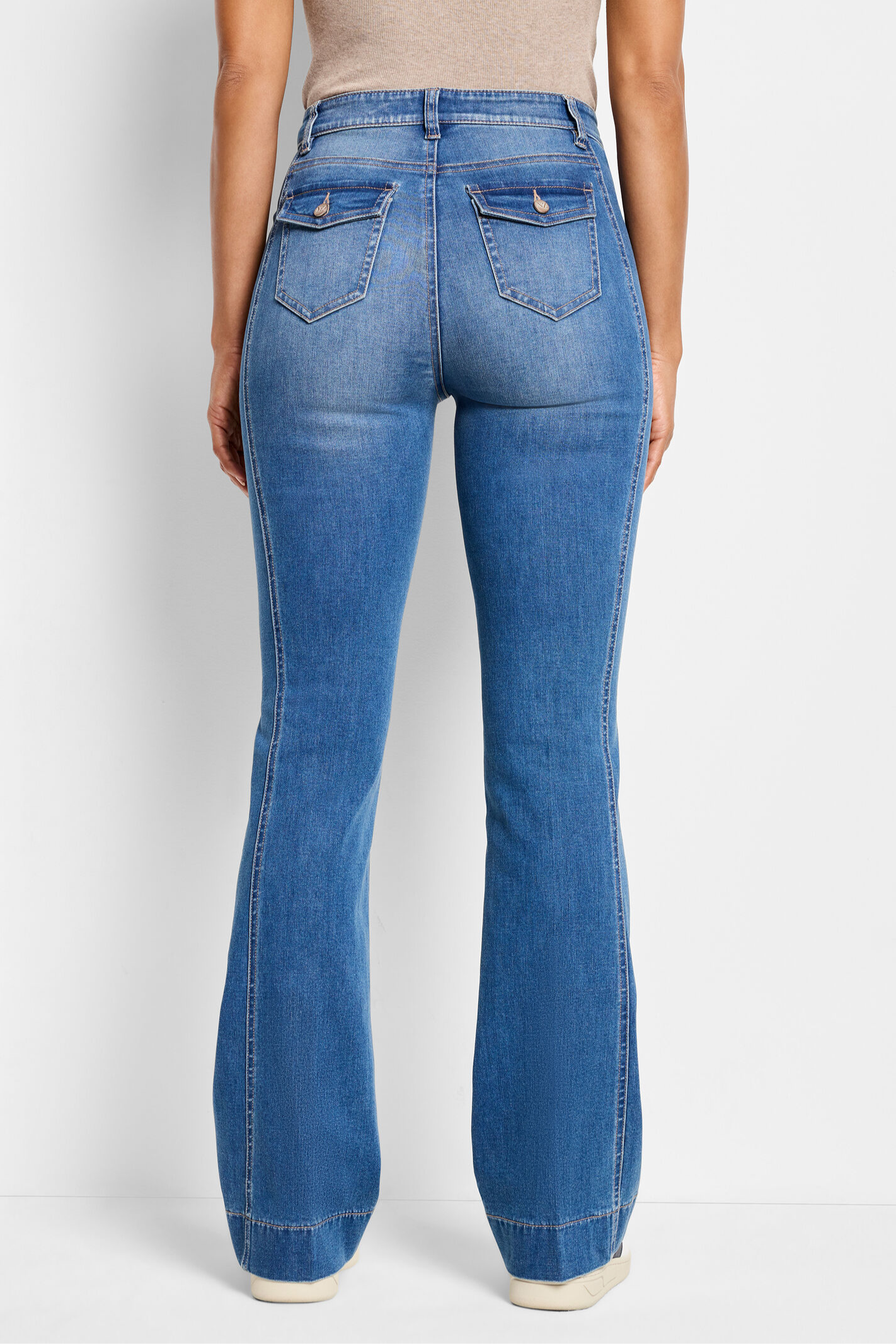 NZ Denim 31" Breakaway Bootcut Side Panel Jeans