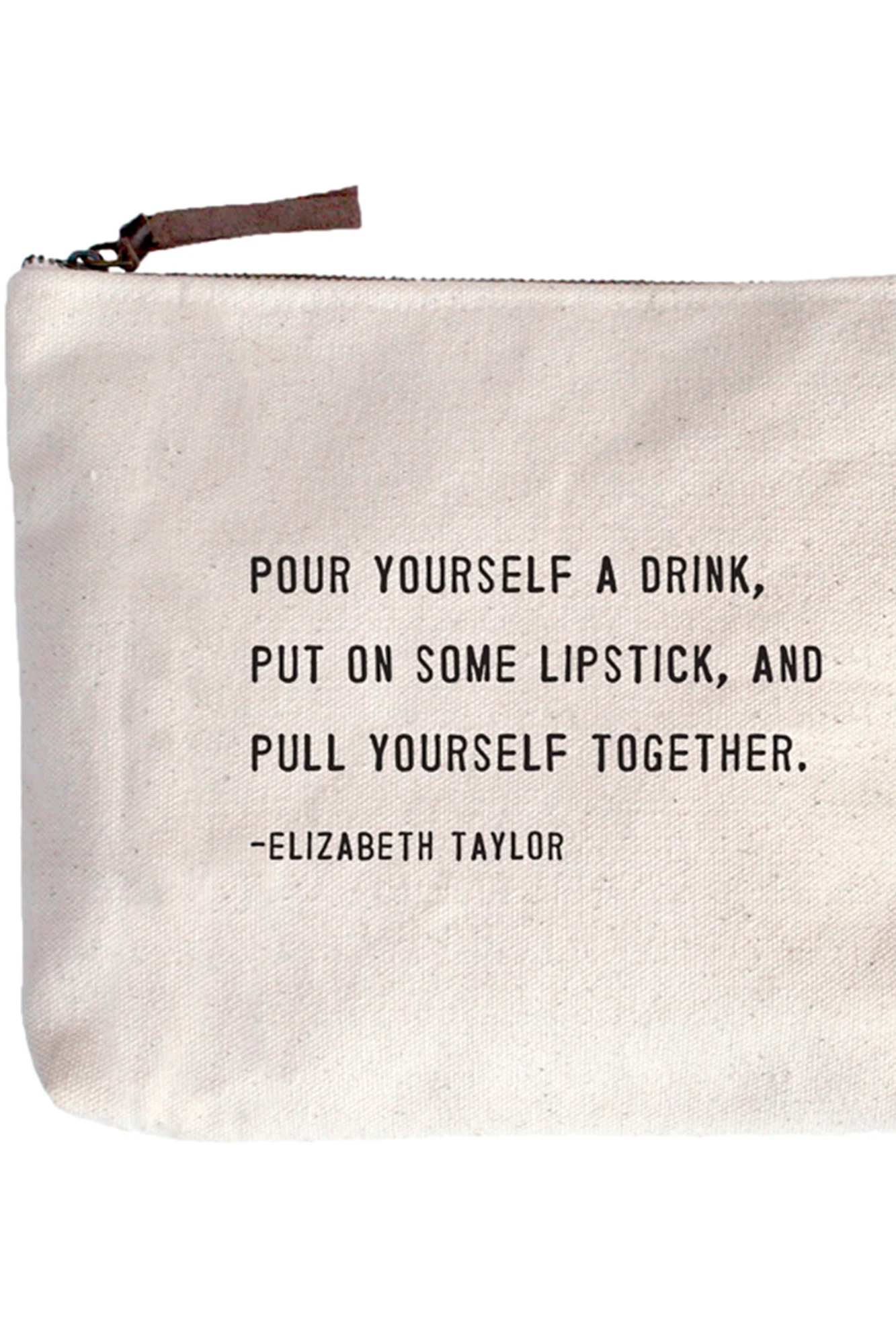 Canvas Zip Bag