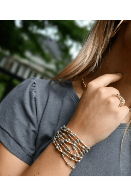 THE KEY WEST GOLD-FILLED AND WATERPROOF BRACELET COLLECTION