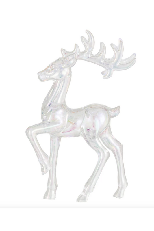Acrylic Reindeer, Iridescent Finish