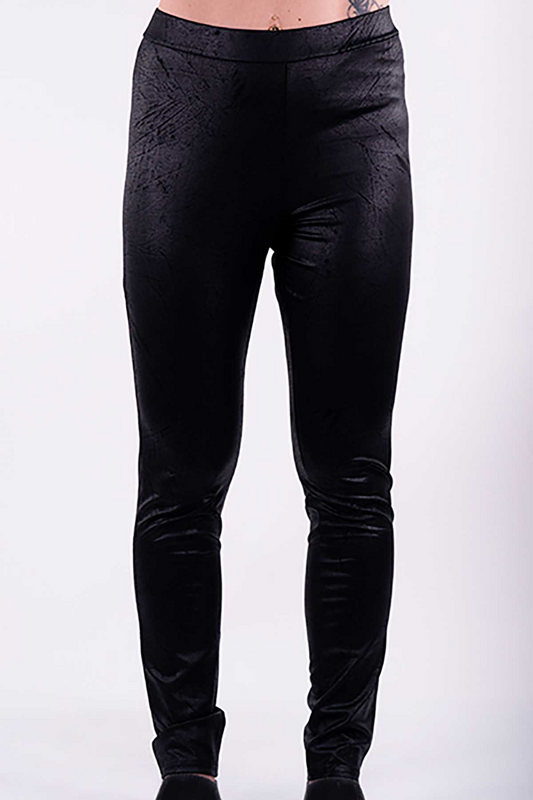 Vegan leather legging