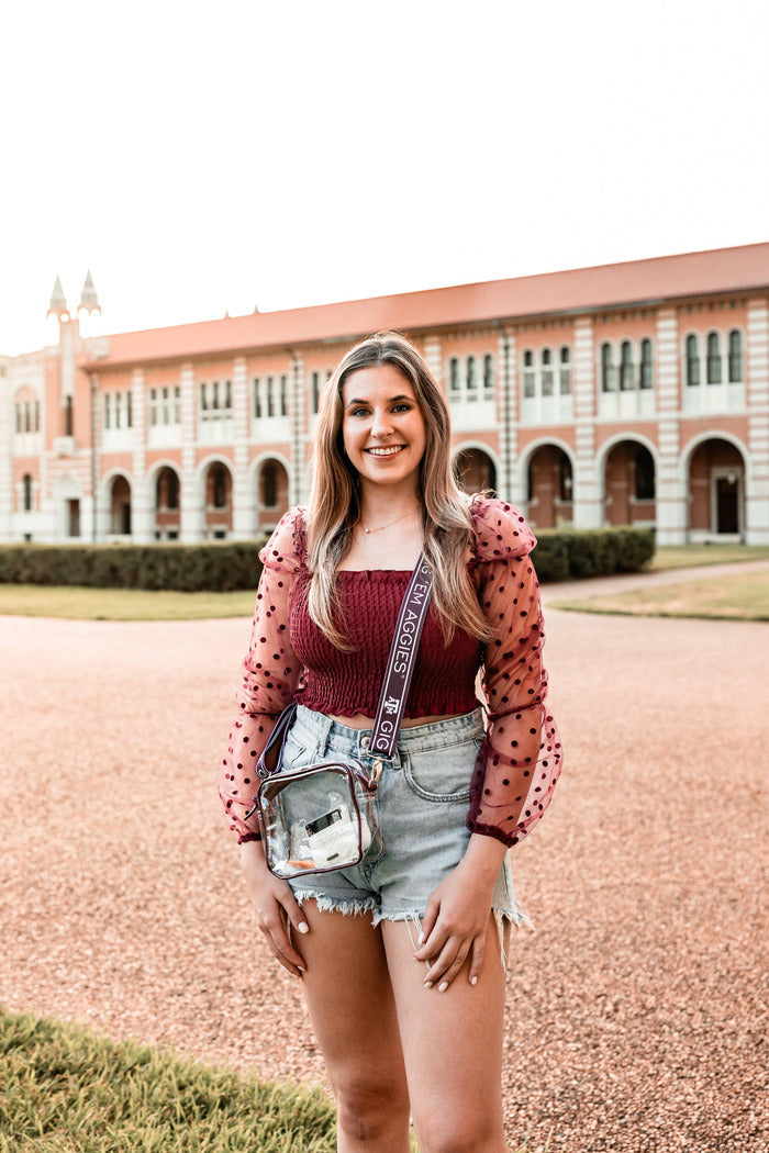 Bridget Clear Purse A&M