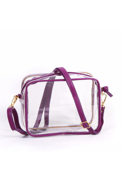 Bridget Clear Purse LSU