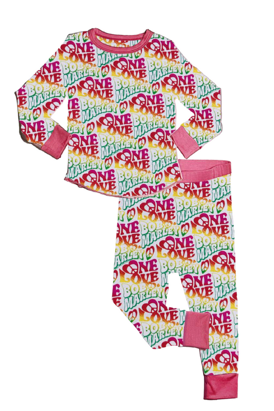 Bob Marley One Love Infant Thermal Set
