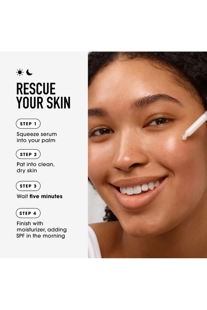 SKIN RESCUE Pure Glow Serum with 10% Vitamin C Complex and Rainbow Seaweed
