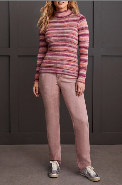 Turtleneck Sweater - Port Wine
