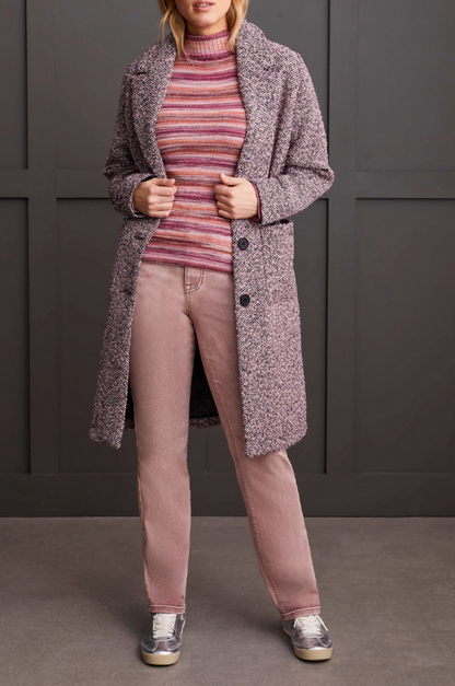 Turtleneck Sweater - Port Wine
