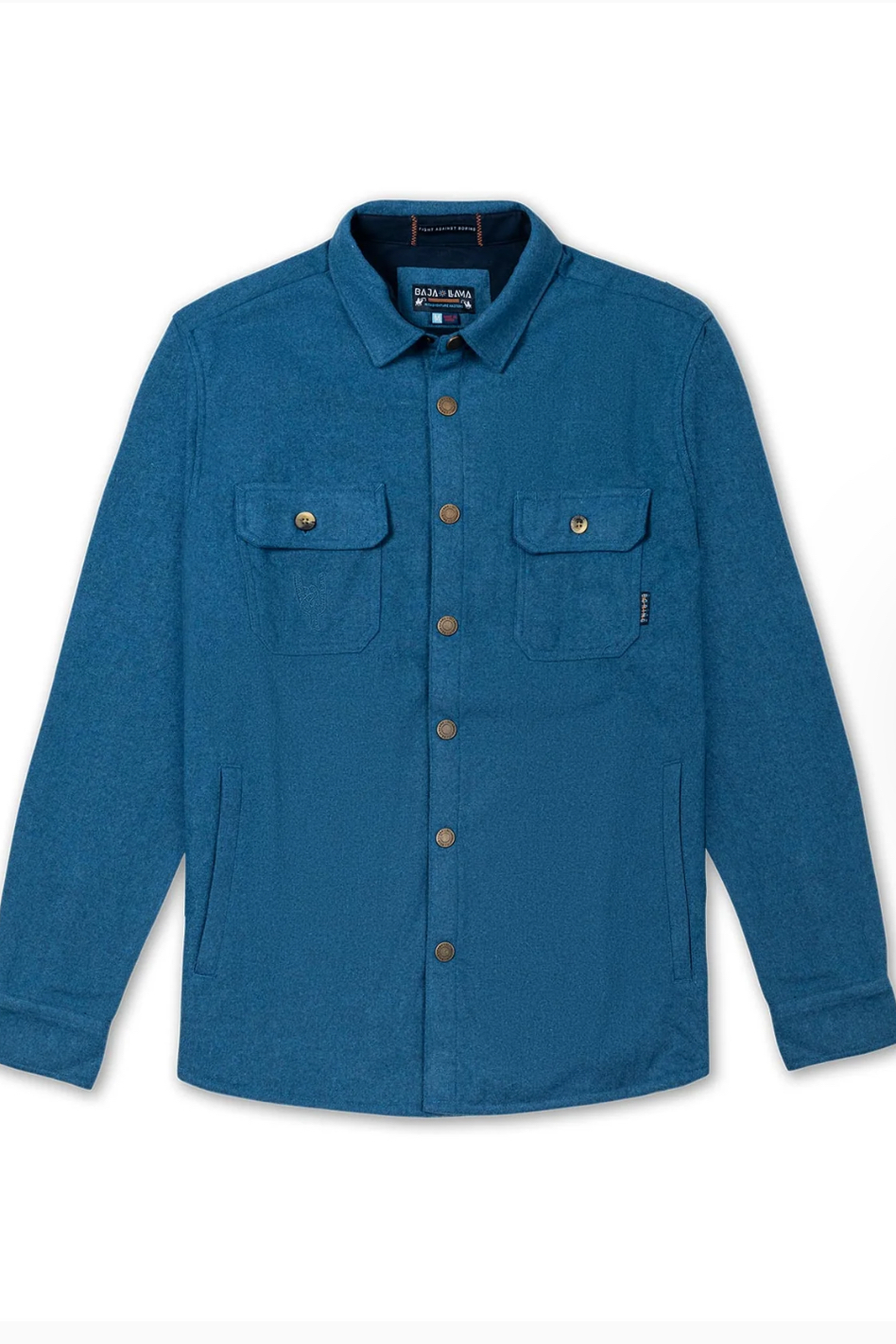 Snap Front Flannel Jacket - Gulf Coast