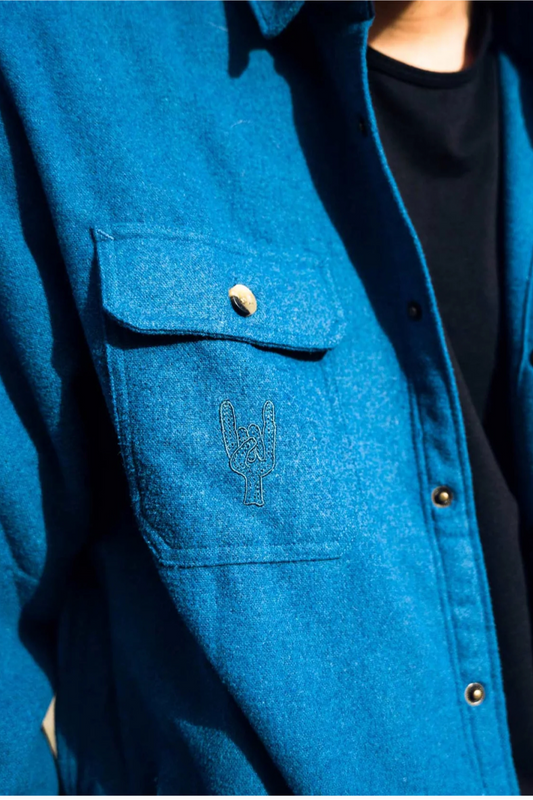Snap Front Flannel Jacket - Gulf Coast