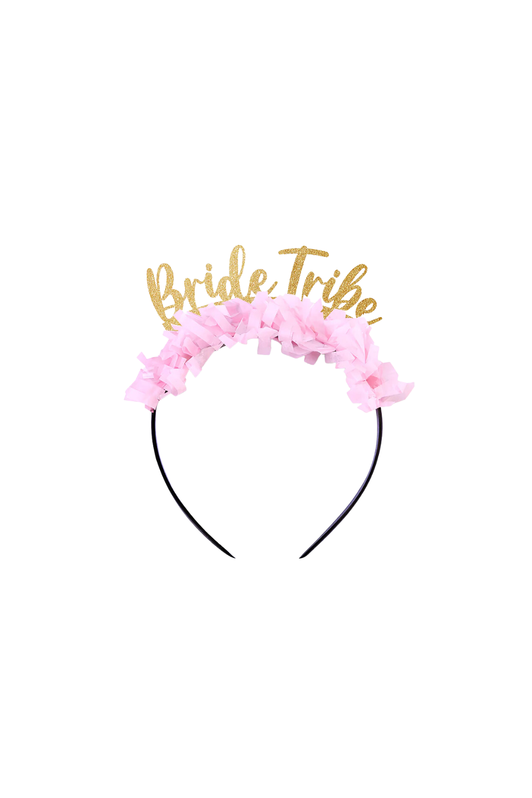 Bride Tribe Script Party Crown