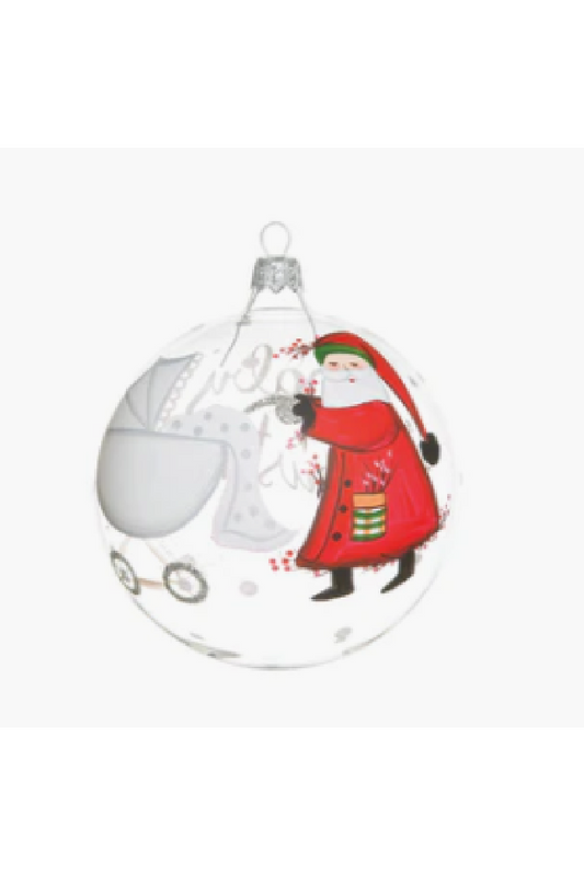 OLD ST. NICK BABY'S FIRST ORNAMENT