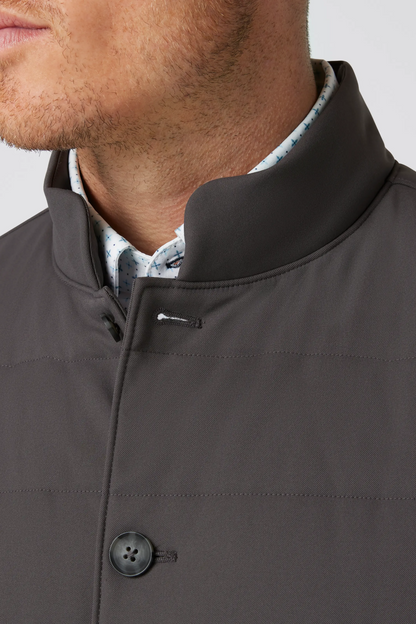 Aspen Vest - Pewter Solid
