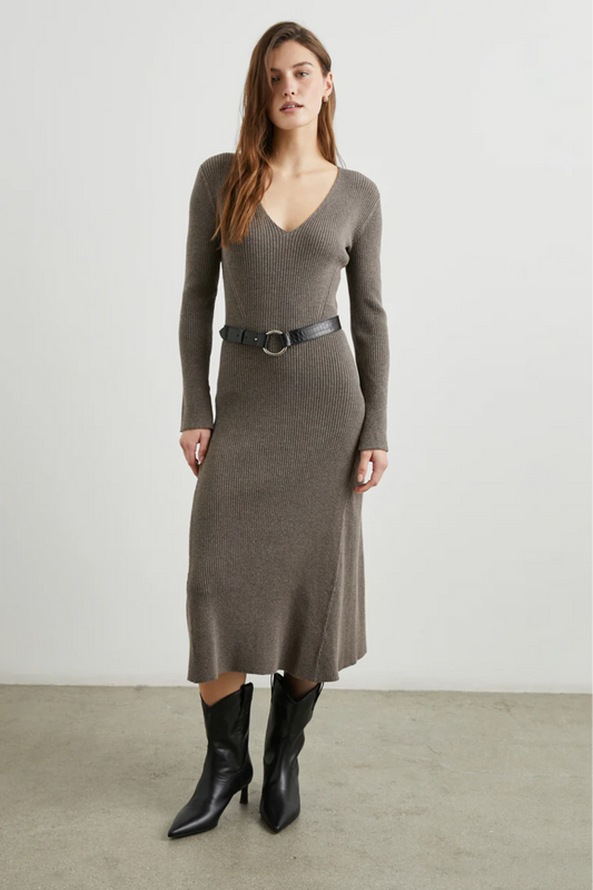 Arlette Dress - Hazelnut