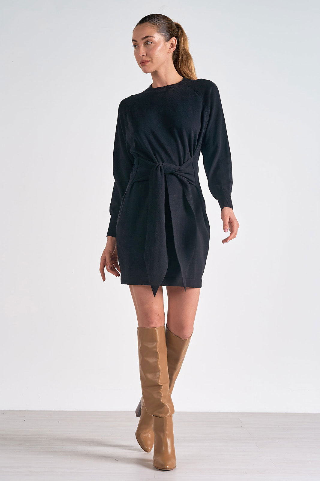 Tie Front Dress