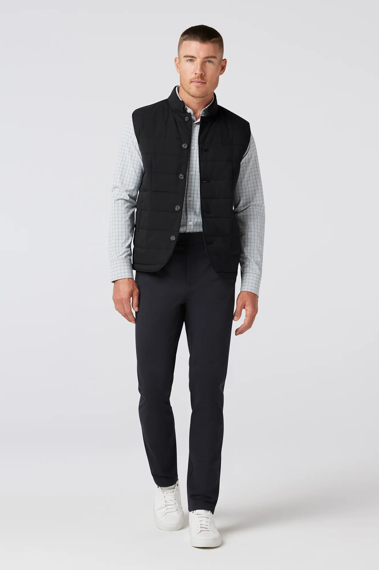 Aspen Vest - Black Solid