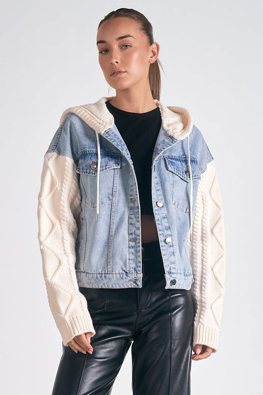 Sweater Sleeve Hoodie
