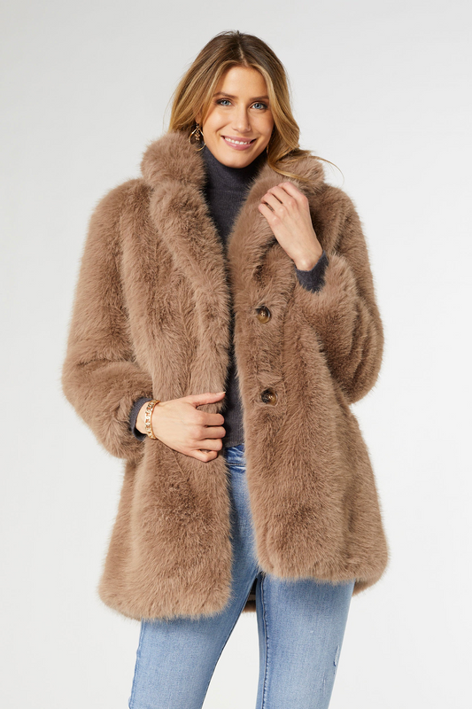 Whitney Faux Fur Coat