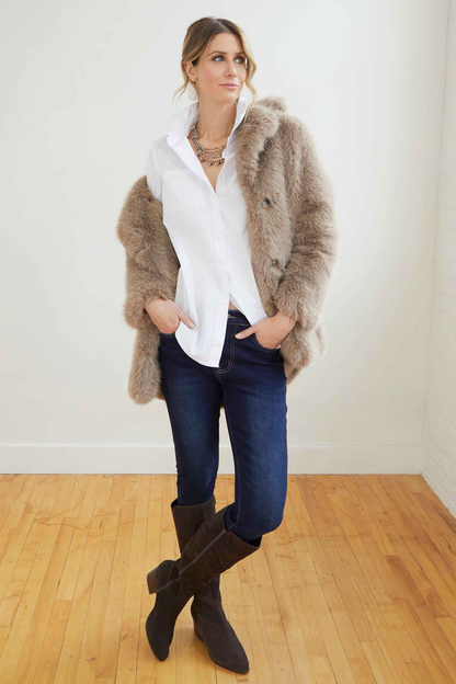 Whitney Faux Fur Coat