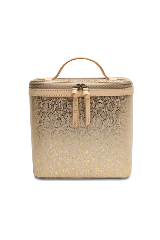 SLIM TRAIN CASE LEAH