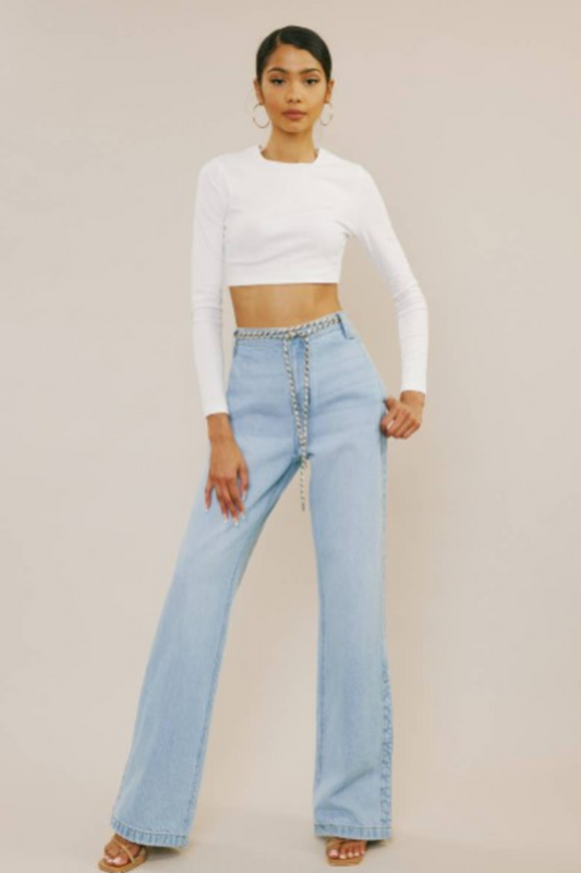 90's Ultra High Rise Flare Jeans