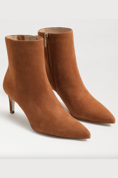 Ulissa Ankle Bootie - Brown Suede